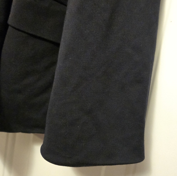 Skies Are Blue Stitch Fix Women's Floral Lined Navy Blue Blazer Size 1X NWT - Picture 7 of 11